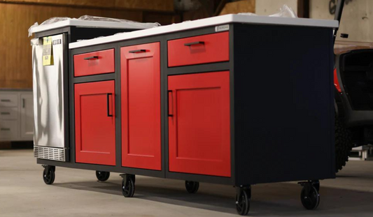 What is the best material for outdoor kitchen cabinets