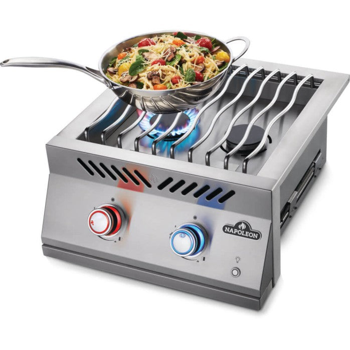 Napoleon 18" Built-In 700 Series Dual Range Top Burner - BI1B8RTPSS / BI1B8RTNSS