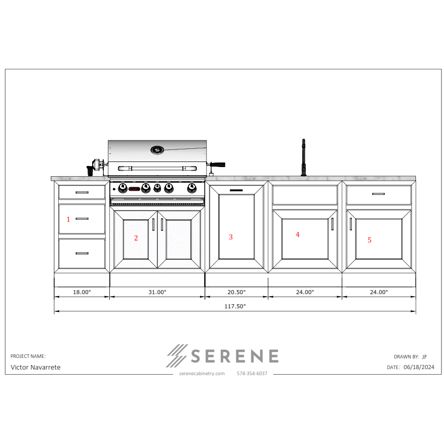 ReVamp Kitchen & Bath - Showroom Cabinets