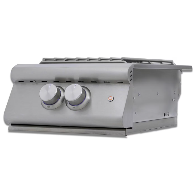 Blaze Premium LTE+ Built-In Gas High Performance Power Burner with Wok Ring & SS Lid- 15.75" Wide - BLZ-PBLTE3 (LP/NG)