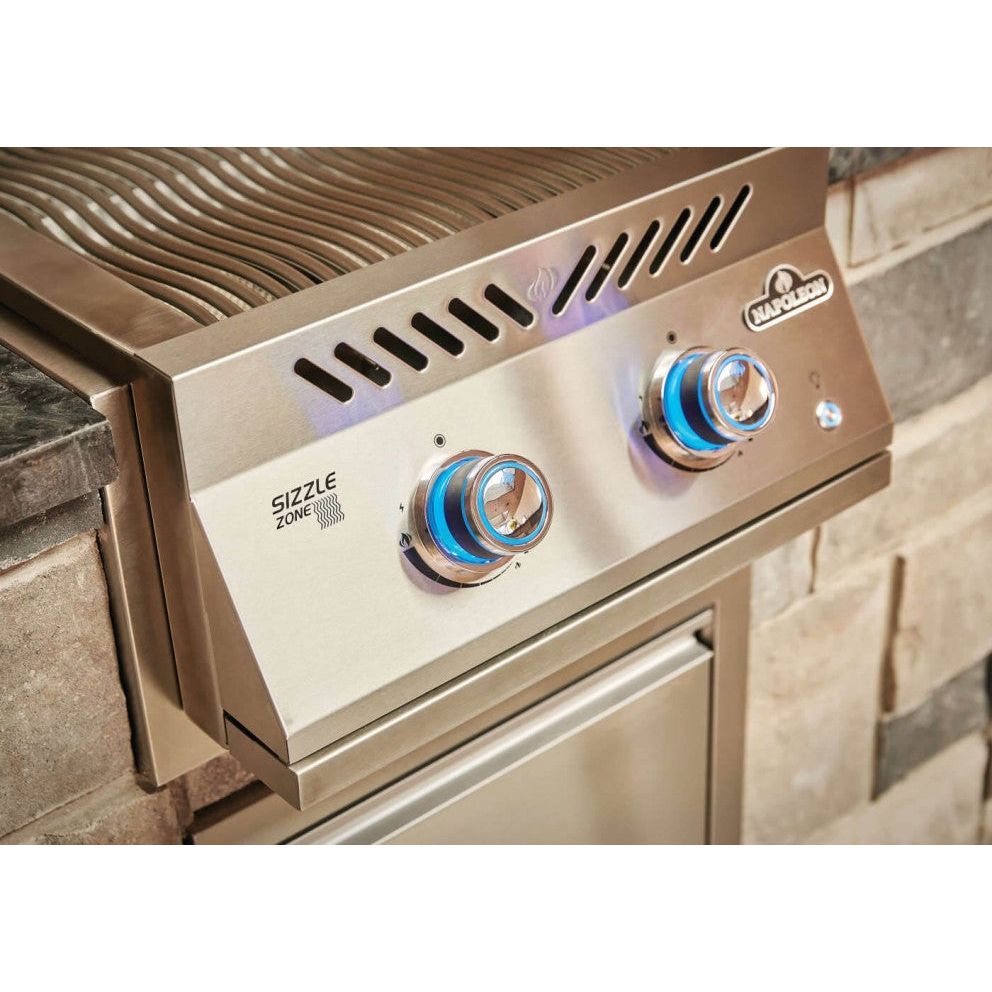 Napoleon 18" Built-In 700 Series Dual Infrared Burner - BIB18IRPSS / BIB18IRNSS
