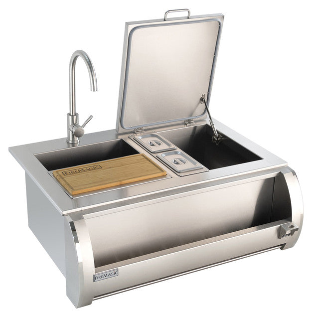 Fire Magic - 3835 - 32.5" Wide Beverage Butler with Stainless Steel Faucet