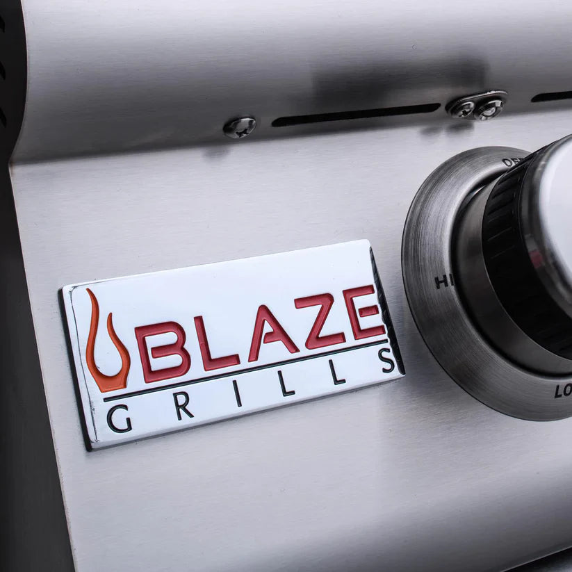 Blaze Premium LTE 40" 5 Burner Built-In Gas Grill with Rear Infrared Burner and Lift Assist Hood - BLZ-5LTE2 (LP/NG)