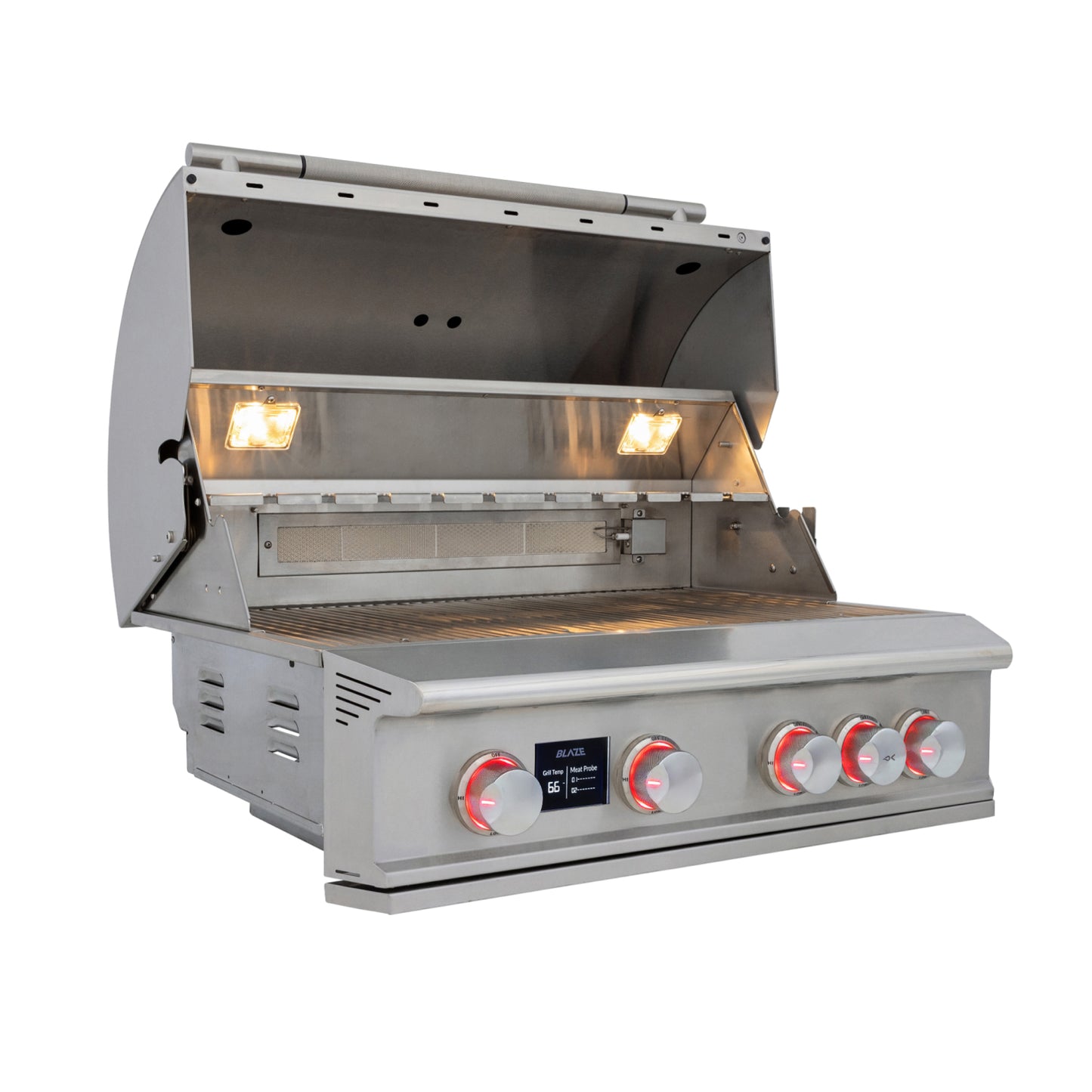 Blaze LTE PRO 32-Inch 4-Burner Built-in Grill w/ Digital Temperature Screen & Rear Infrared Burner (BLZ-4LTEPRO-LP / BLZ-4LTEPRO-NG)