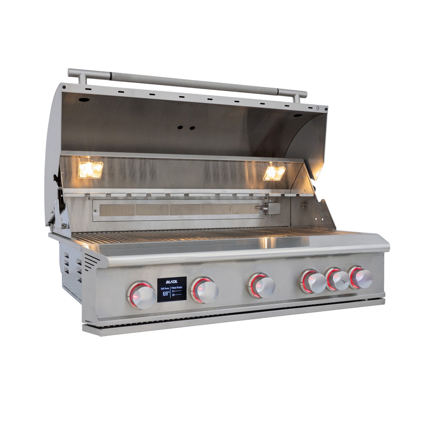 Blaze LTE PRO 40-Inch 5-Burner Built-in Grill w/ Digital Temperature Screen & Rear Infrared Burner (BLZ-5LTEPRO-LP / BLZ-5LTEPRO-NG)