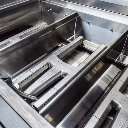 Blaze Professional LUX 34" Wide 3 Burner Built-in Gas Grill with Rear Infrared Burner - BLZ-3PRO (LP/NG)