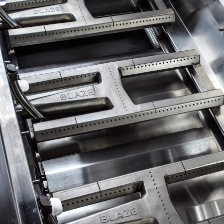 Blaze Professional LUX 34" Wide 3 Burner Built-in Gas Grill with Rear Infrared Burner - BLZ-3PRO (LP/NG)