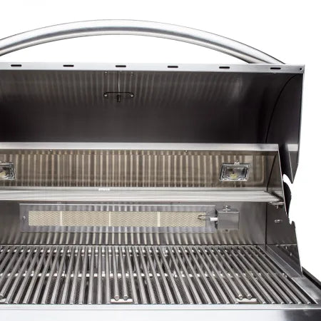 Blaze Professional LUX 34" Wide 3 Burner Built-in Gas Grill with Rear Infrared Burner - BLZ-3PRO (LP/NG)