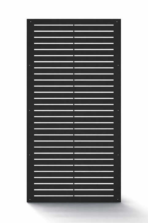 Louvered Privacy Screen