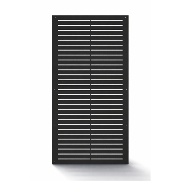 Louvered Privacy Screen