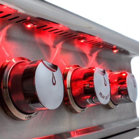 Blaze Professional LUX 34" Wide 3 Burner Built-in Gas Grill with Rear Infrared Burner - BLZ-3PRO (LP/NG)