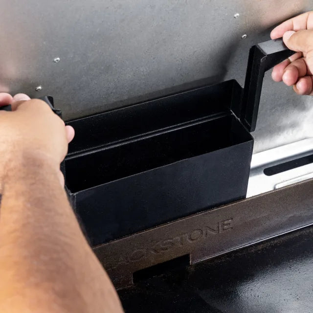Blackstone - Stainless Steel 28 inch Drop-in Griddle with Hood (LP/NG)