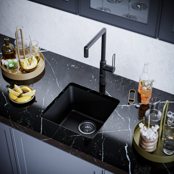 Karran Small Undermount Quartz Composite Sink - QU-690