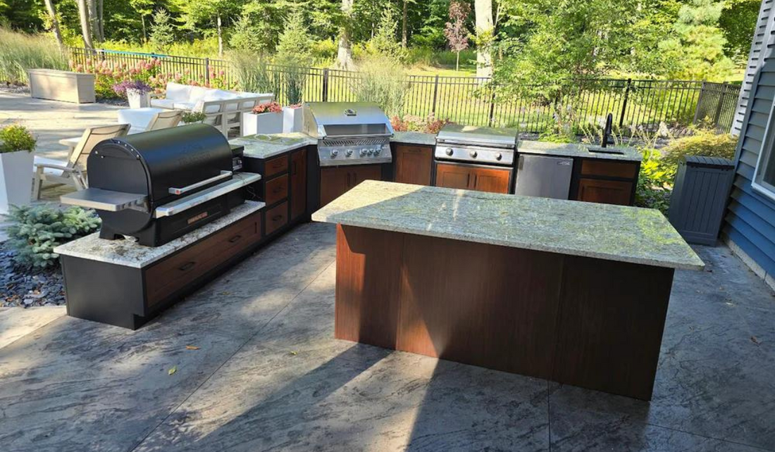 diy outdoor bbq islands