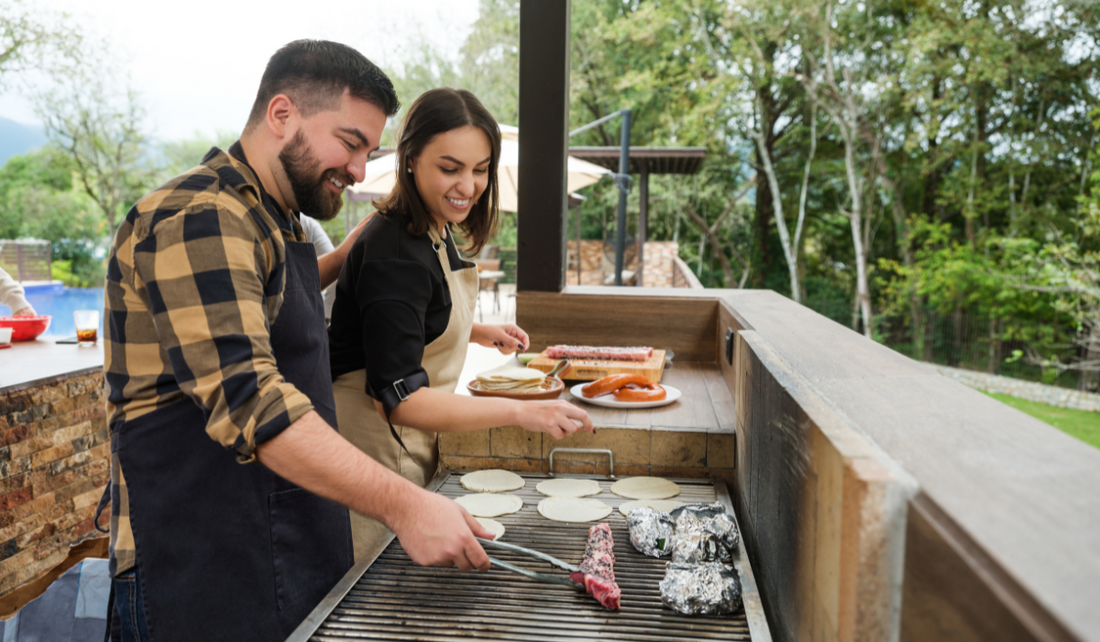 simple outdoor kitchen ideas