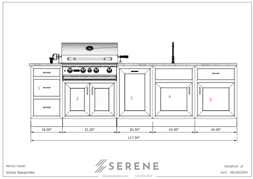 ReVamp Kitchen & Bath - Showroom Cabinets