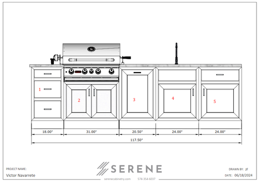 ReVamp Kitchen & Bath - Showroom Cabinets