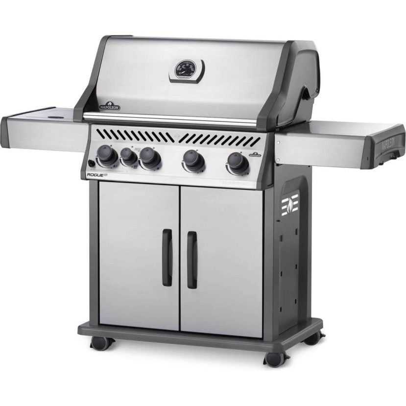 Napoleon Rogue XT 525 Stainless Steel Stand Alone Gas Grill with Infrared Side Burner - RXT525SIBPSS-1