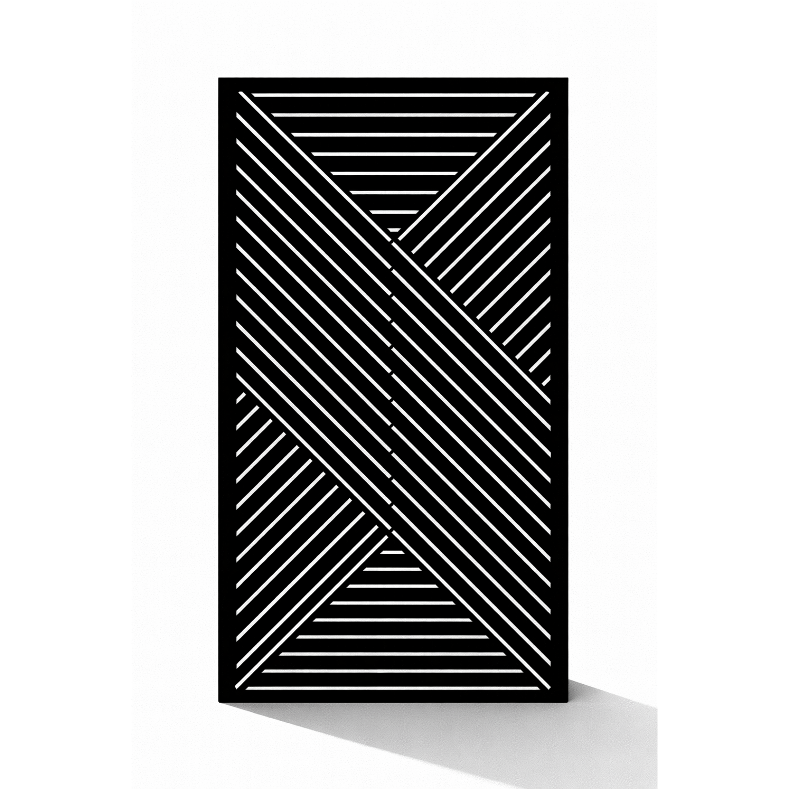 Chevron Privacy Screen – Serene