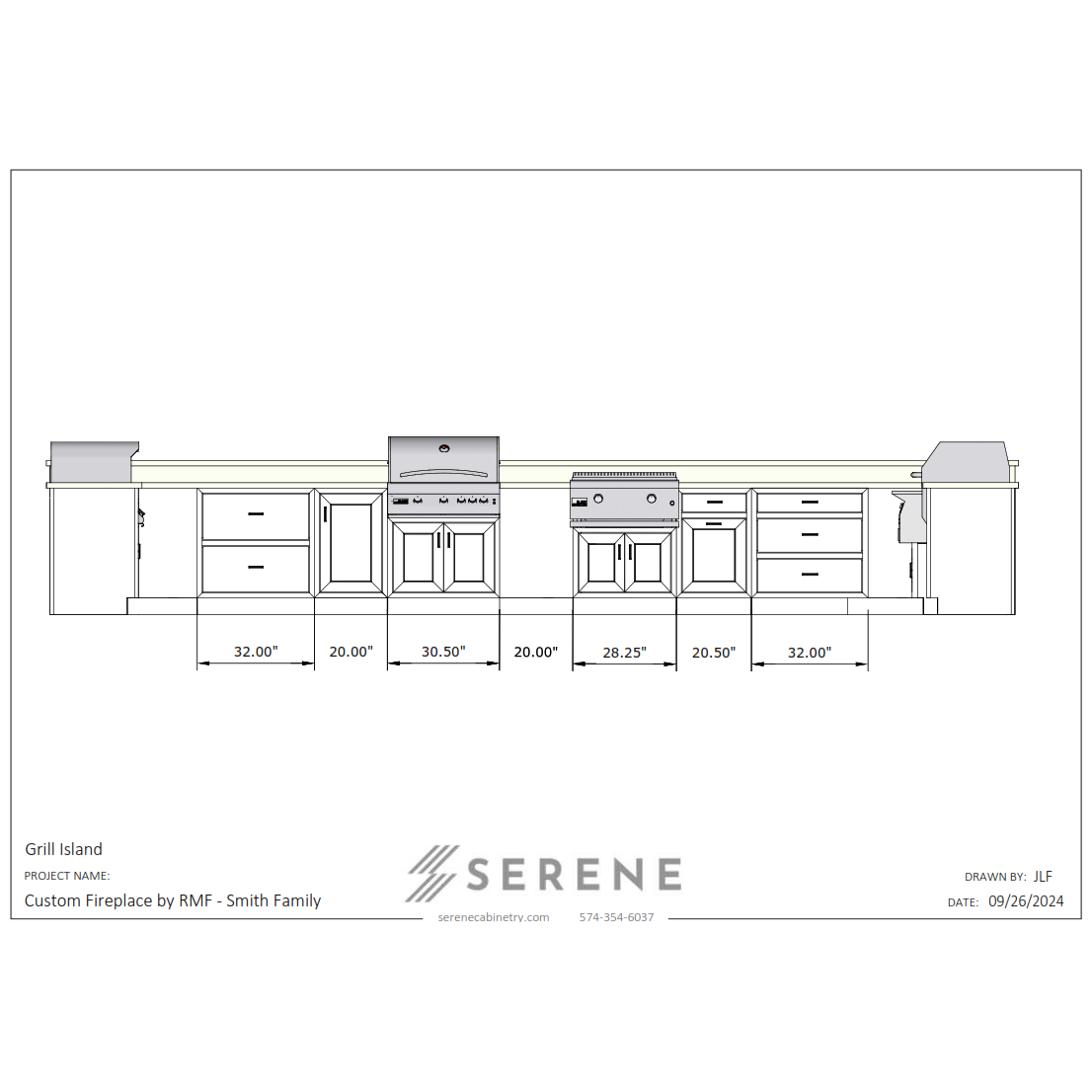 Custom Kitchen for Custom Fireplace by RMF - 25% Down