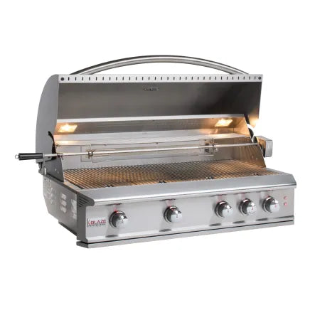 Blaze Professional LUX 44" 3 Burner Built-in Gas Grill with Rear Infrared Burner - BLZ-4PRO (LP/NG)