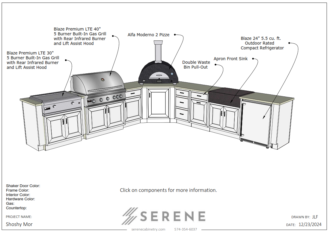 Custom Kitchen for Shoshy Mor - 50% Down