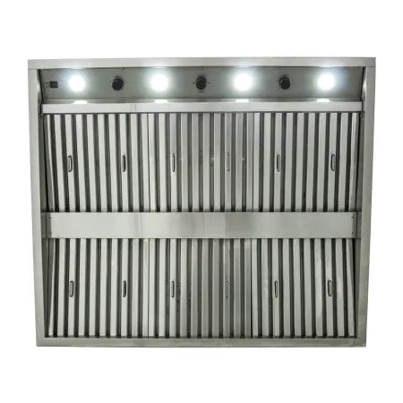 Blaze 42" Stainless Steel Outdoor Vent Hood - 2,000 CFMs - BLZ-42-VHOOD