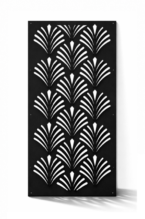 Floral Privacy Screen