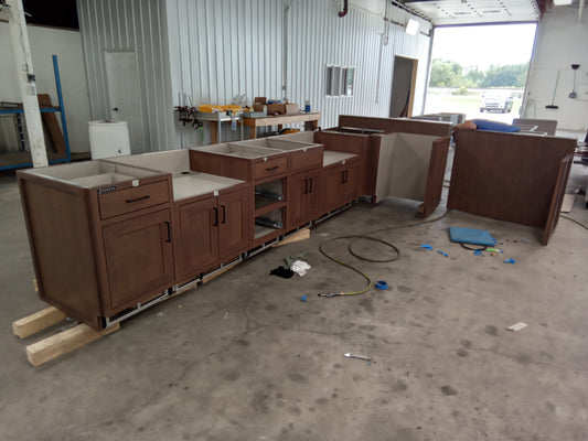 Custom Cabinets for Lux Outdoor (Wysong) - Final Payment
